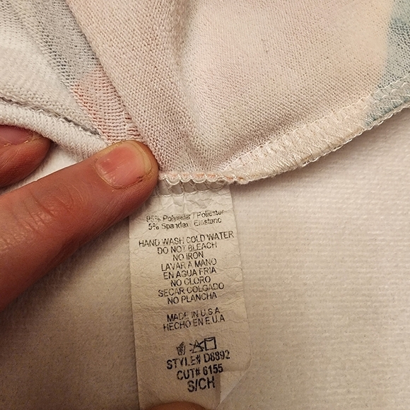 Retro 60s Style Colorful Geo Sleeveless Knit Sweater Dress Size S - Picture 9 of 9